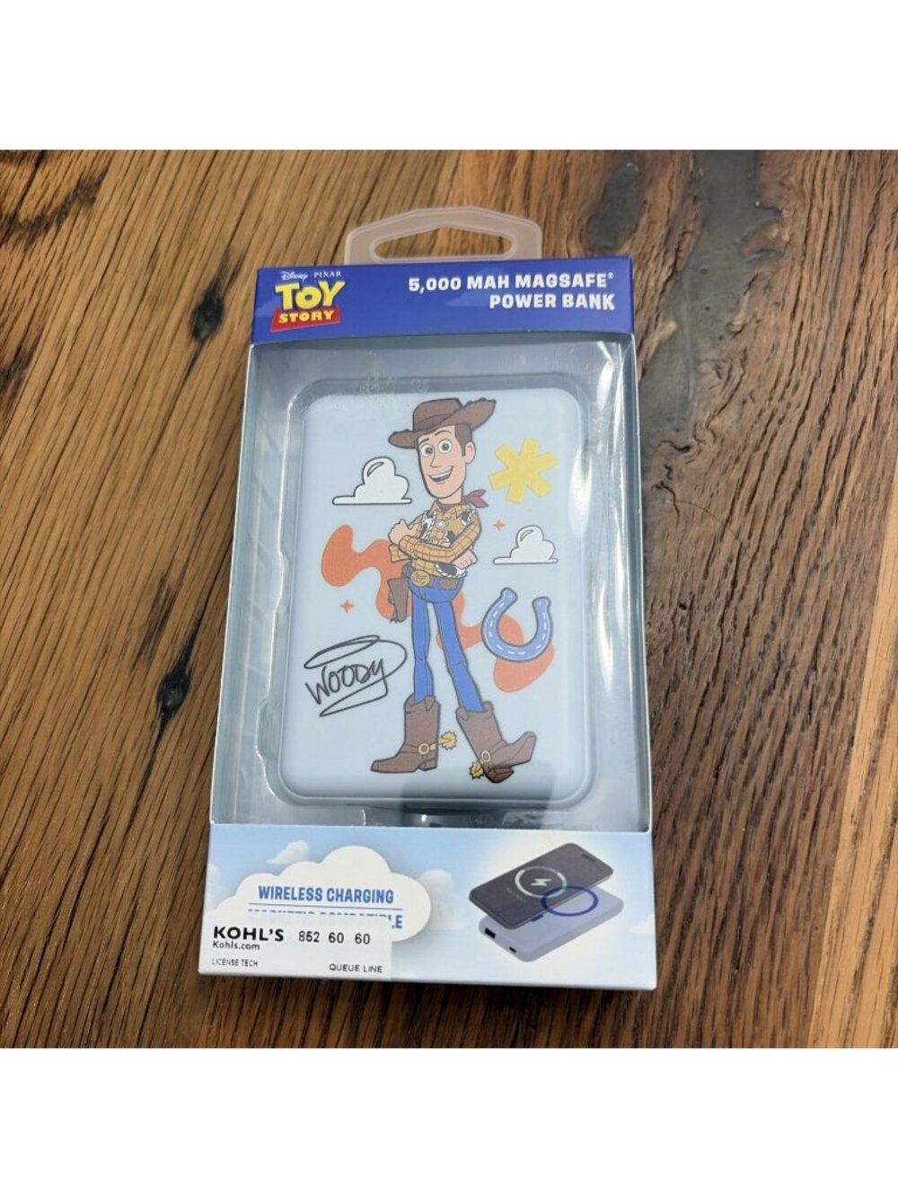 Disney Toy Story 5000 Mah MagSafe Power Bank NEW Wireless Charging